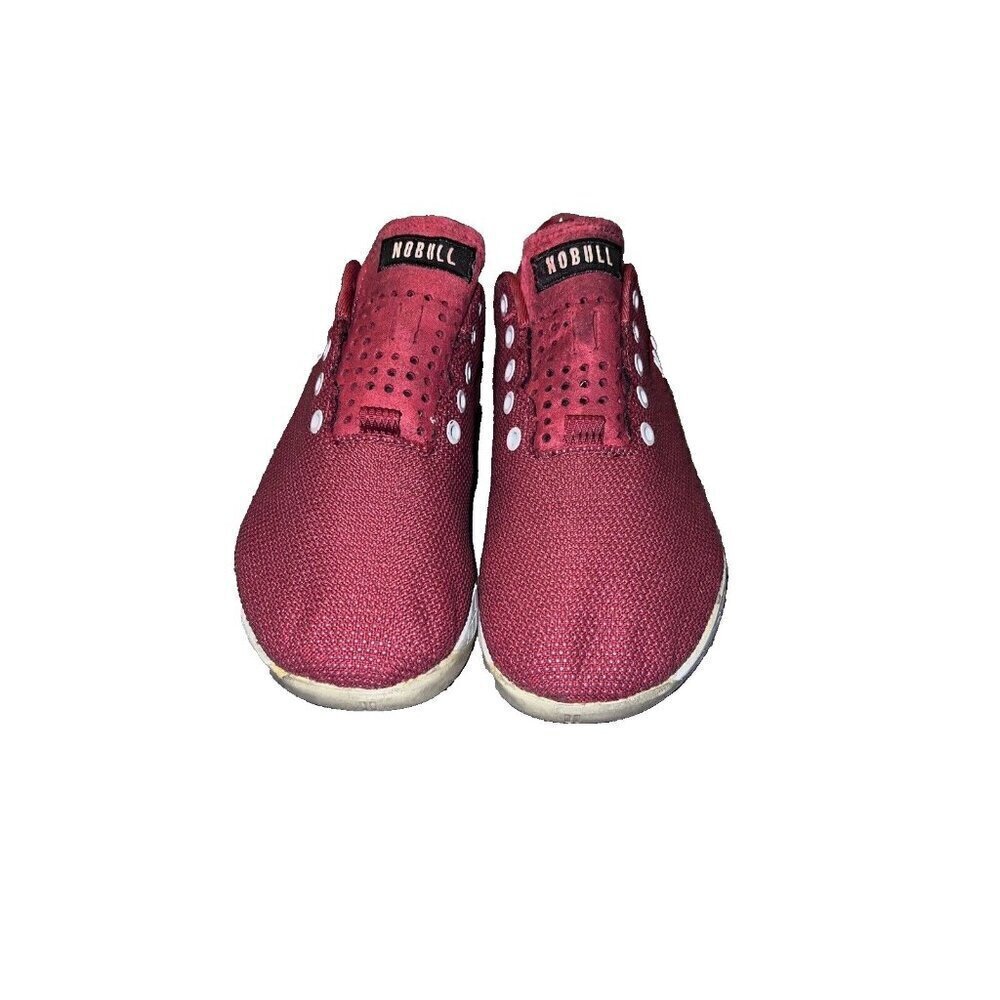 NOBULL Burgundy Red Traning Shoes Sz US 9 Mens / 10.5 Womens No Laces